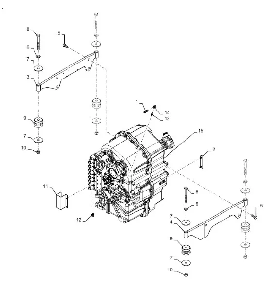 340967A1 - Подушка КПП TJT9./St.